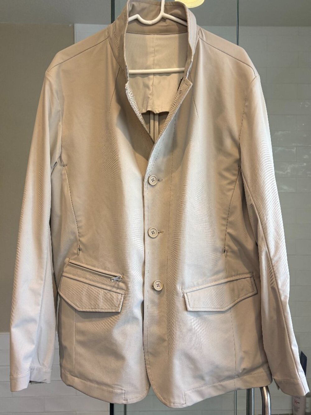 Lululemon MDB Jacket Blazer Coat XL worn once tan khaki